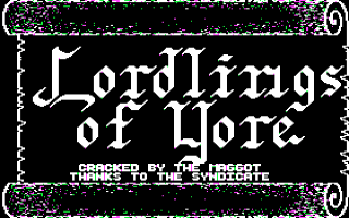 Lordlings of Yore Title Screen
